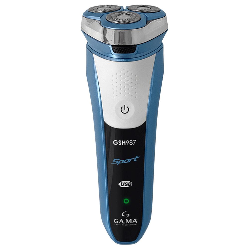 Barbeador Gama Sport 3 Lâminas Ñ  Prova d'água Sem Fio GSH987