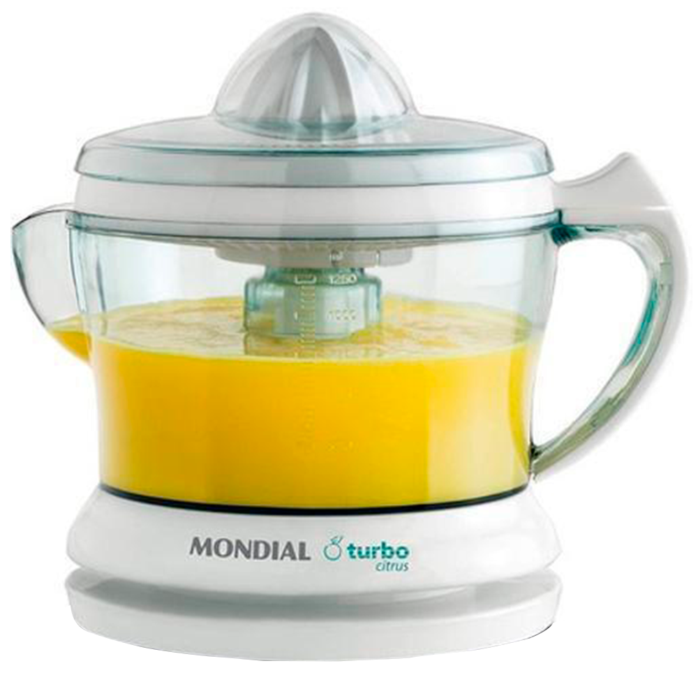 Espremedor de Frutas Mondial Turbo Citrus E-01 1,25L 25W