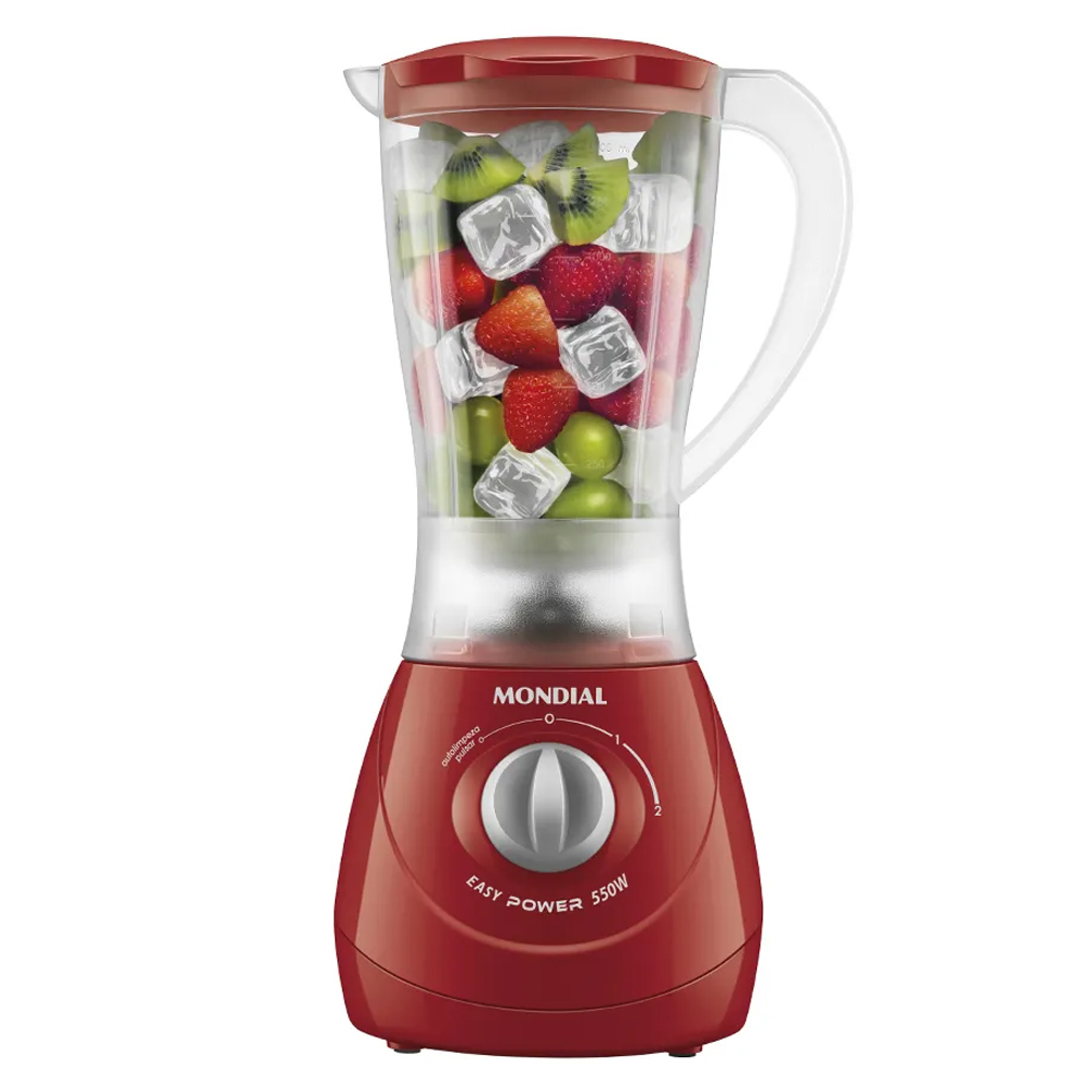 Liquidificador Mondial Easy Power 1,5L 2 Velocidades 550W L-550-R