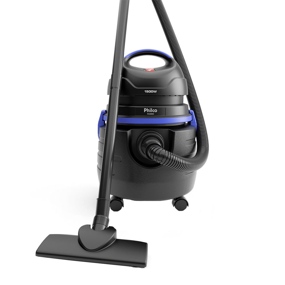 Aspirador de PÑ³ e Ñgua Philco 1500W 20L Com Fio PAS80