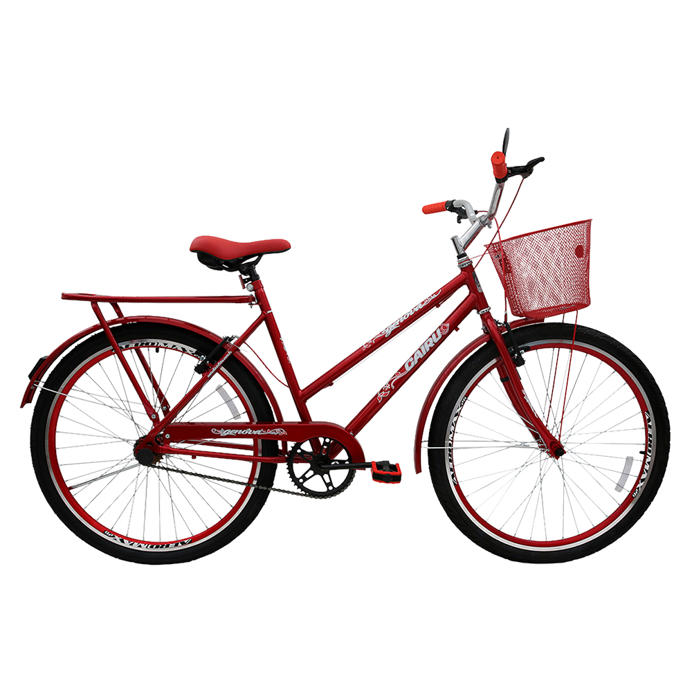Bicicleta Aro 26 Cairu Personal Genova Freio V-Brake com Cestinha