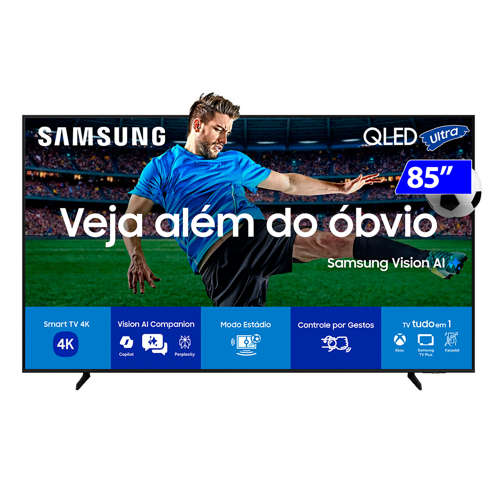 Smart TV Samsung Vision AI QLED Ultra 85â 4K QN85Q7FAAGXZD
