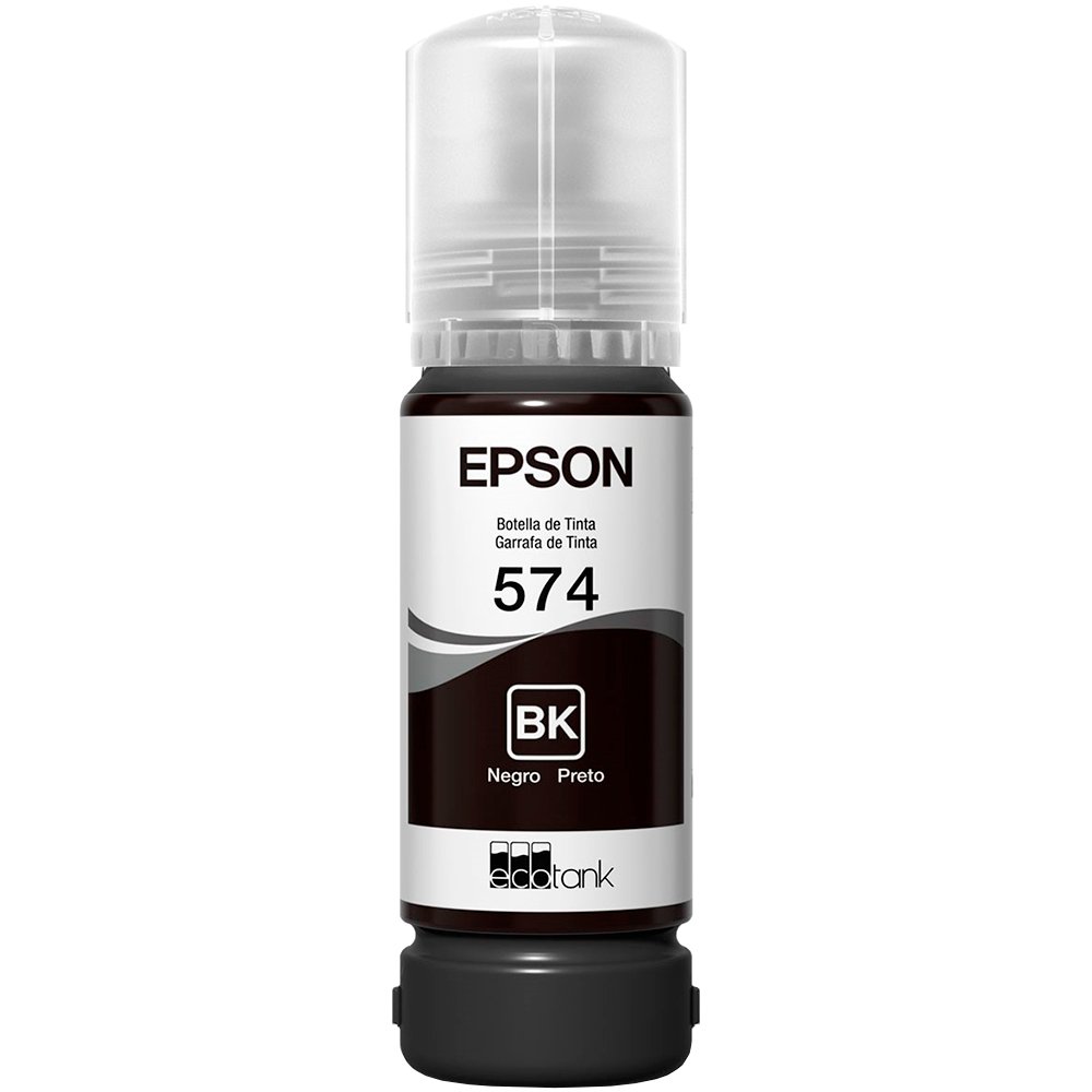 Refil para Tanque de Tinta Epson Preto NÂ°T574 Até 2.100 Páginas T574120-AL