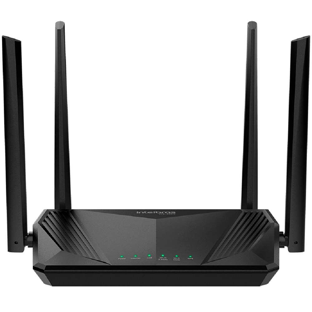 Roteador Intelbras W6 AX1500 1200Mbps 4 Antenas 4 Portas