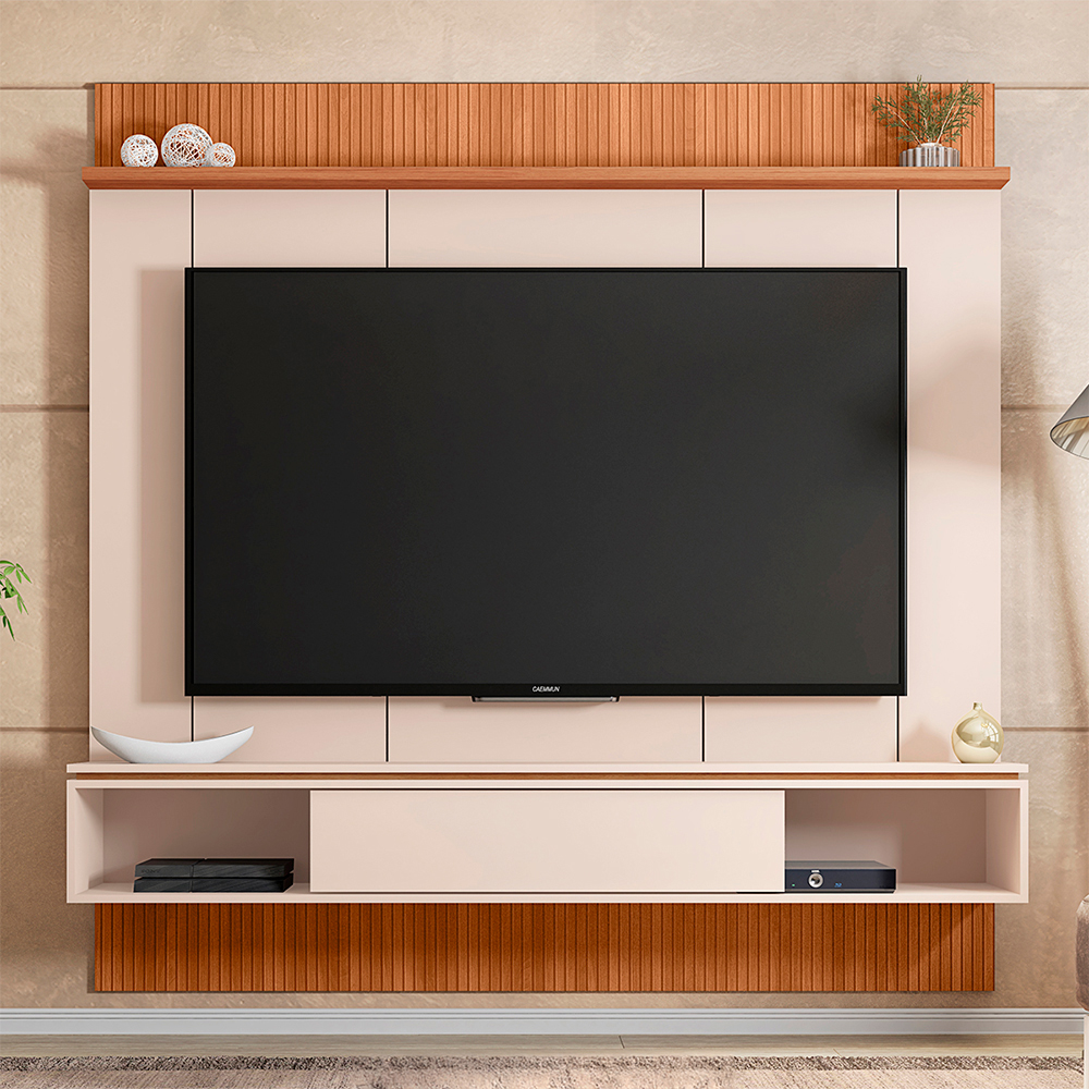 Painel para TV até 65" com Nicho VÑªnus Caemmun