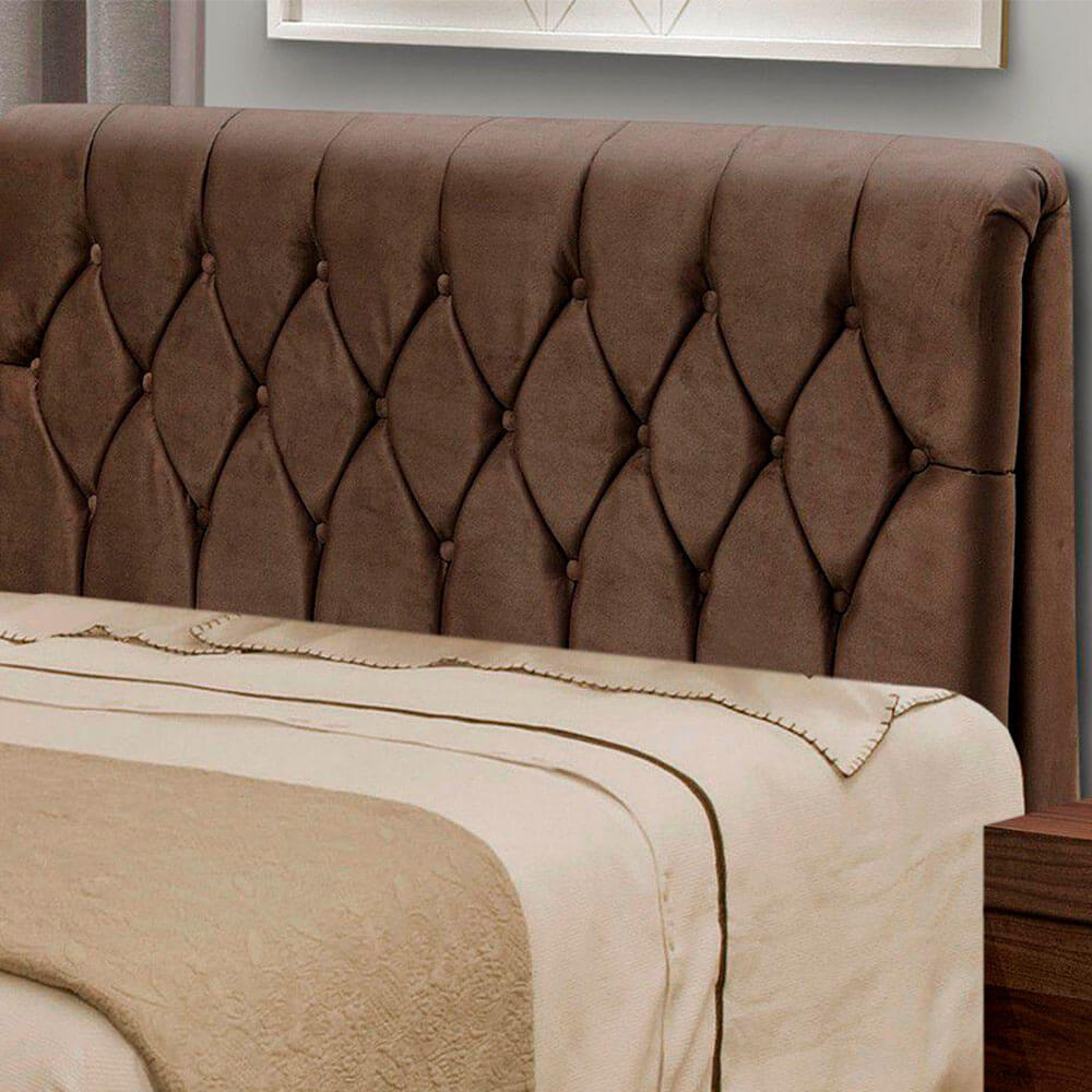Cabeceira Queen 160cm Estofada Istambul DobuÑª