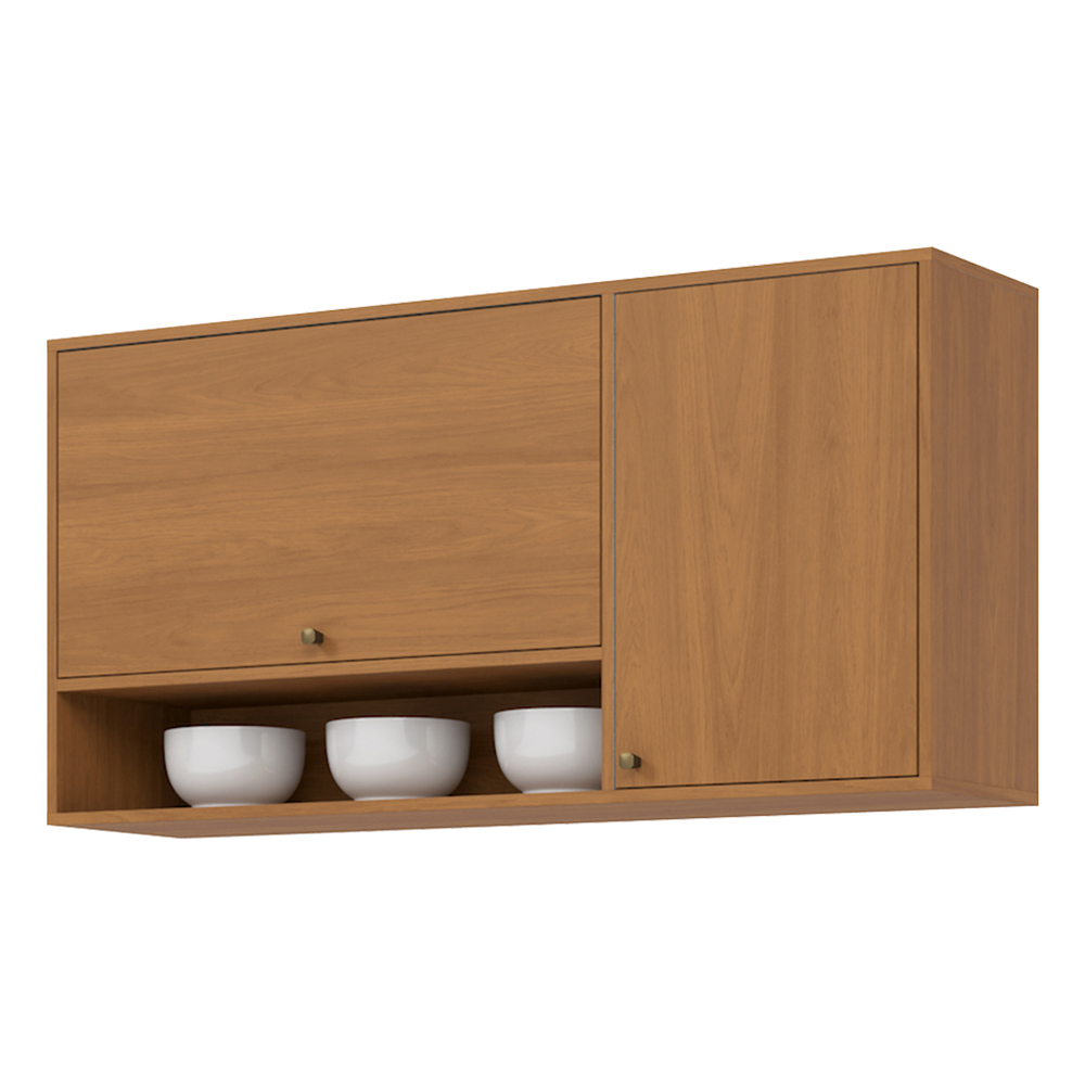 Armário Aéreo 2 Portas MDP Venaly Henn 120 cm