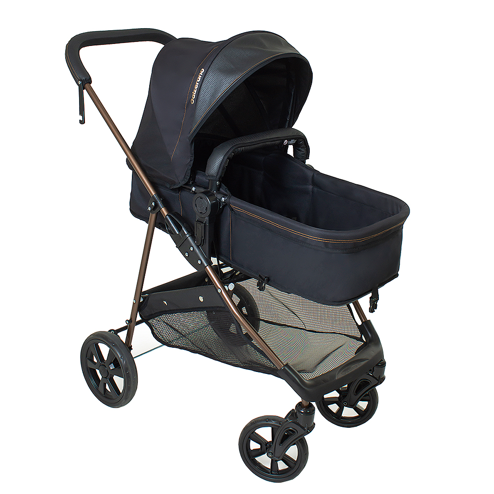 Carrinho de BebÑª Galzerano Napoli 15kg com Capota Retrátil