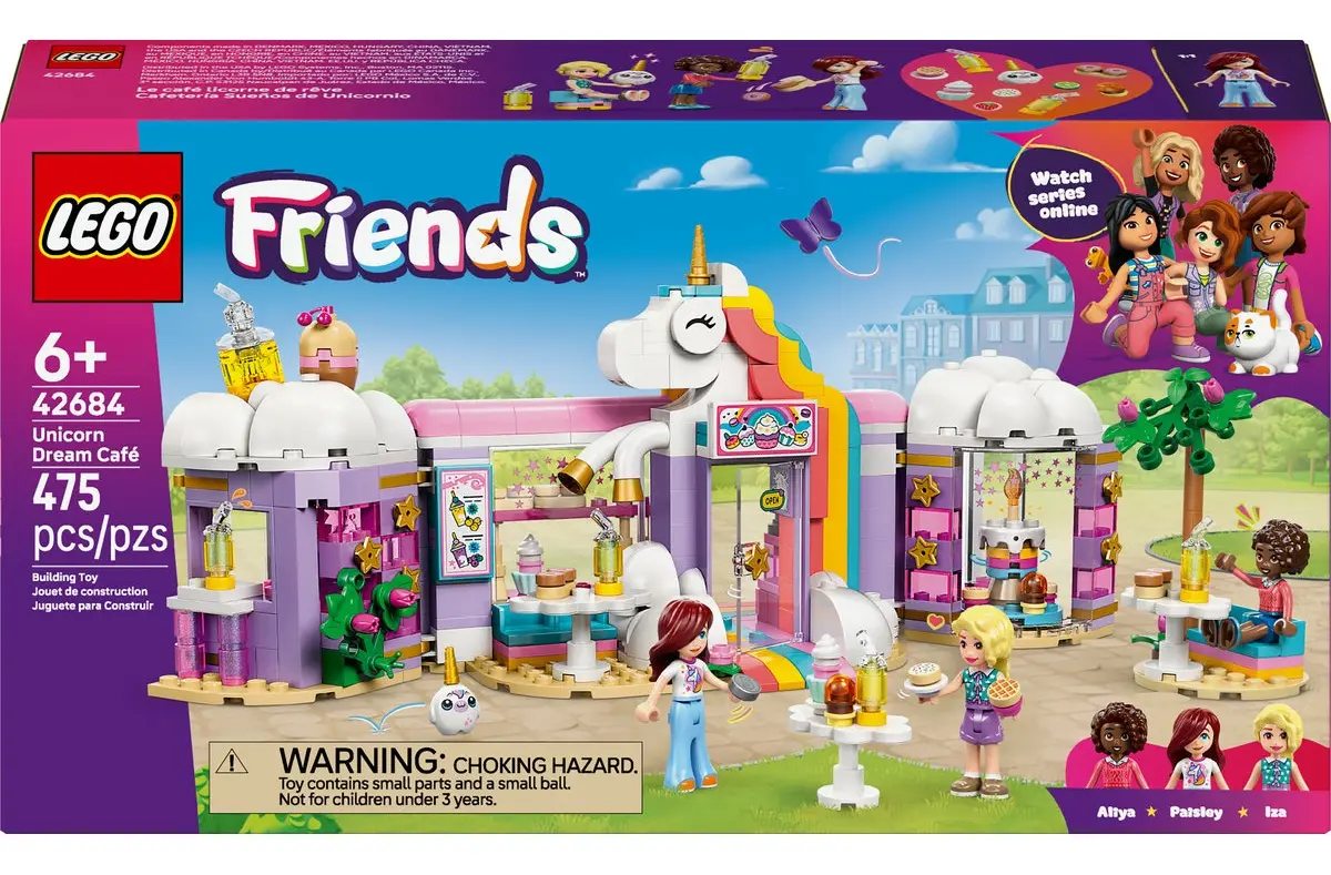 Conjunto LEGOÂ® Friends Coffee Shop Unicorn Dreams 42684