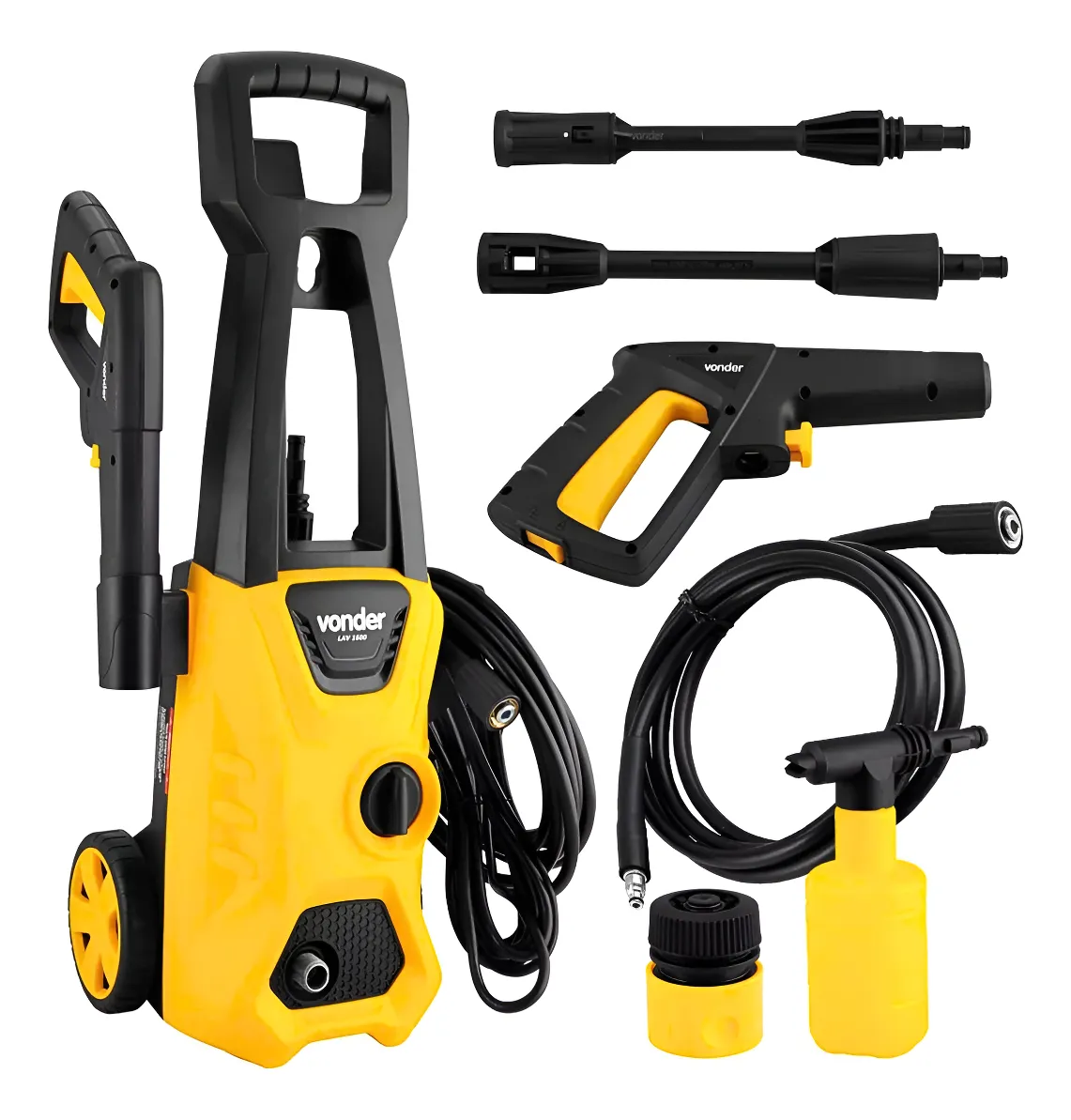 Lavadora De Alta Pressão Lav 1600, 1.600 Lbf/polÂ² Vonder