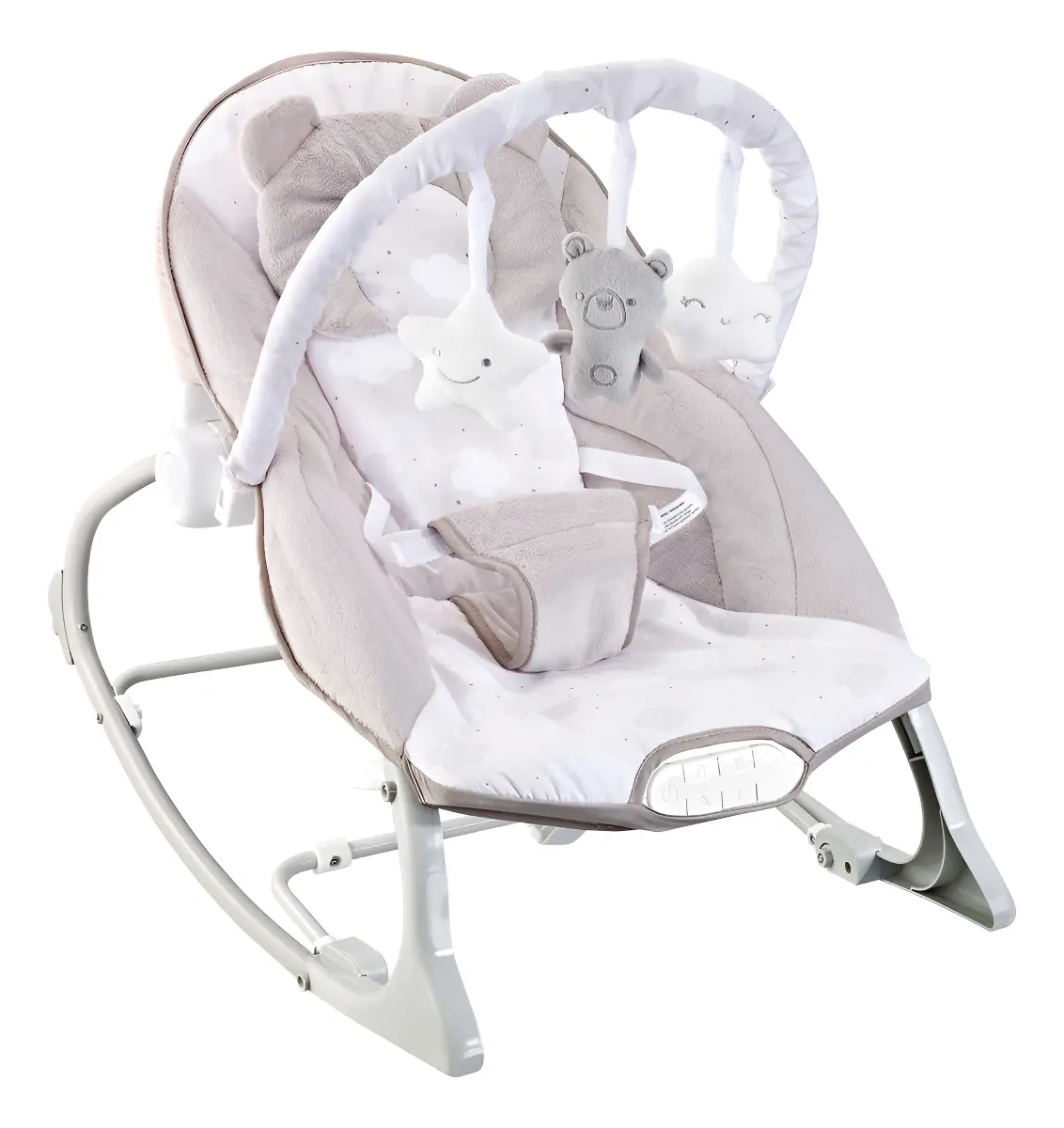 Cadeira de Descanso BebÑª Musical Polar Bege 18kgs Maxi Baby