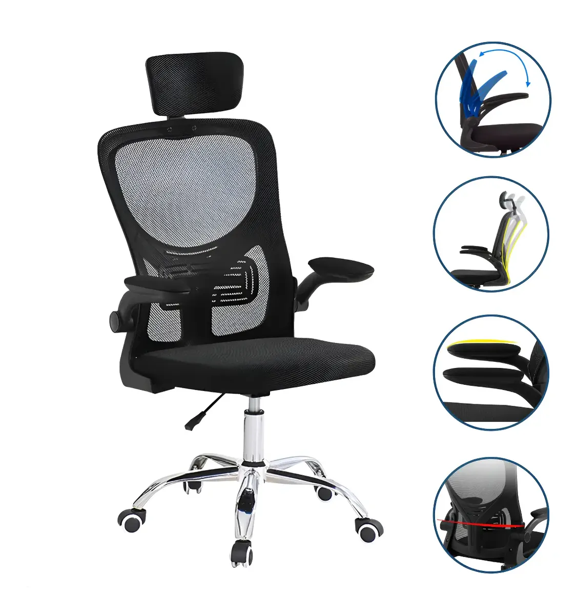 Cadeira De EscritÑ³rio Até 150kg Executiva Presidente Office