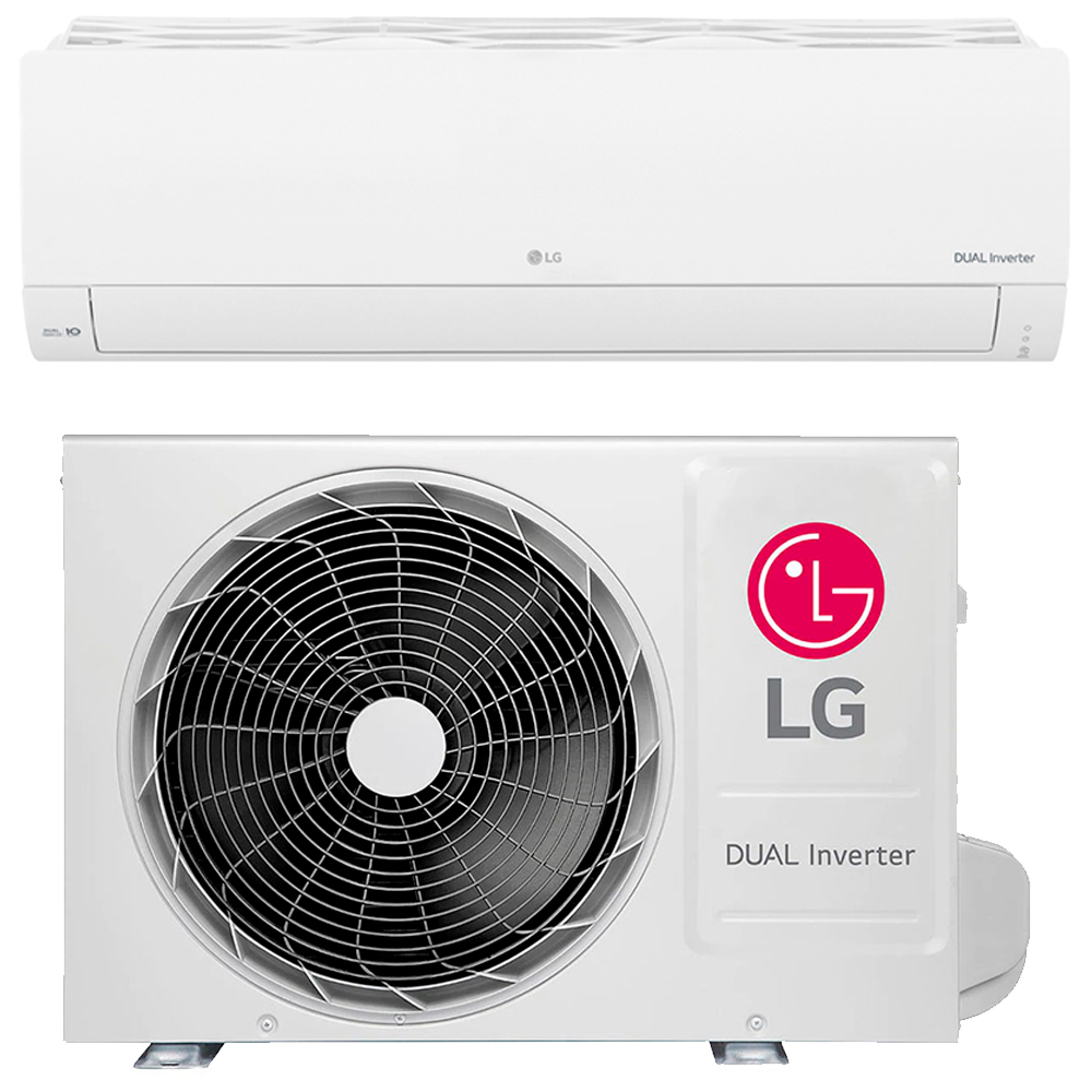 Ar-Condicionado 12.000 BTUs LG Dual Inverter Compact +AI Frio S3-Q12JAQAL