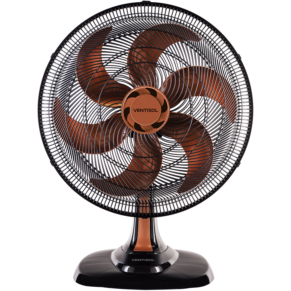Ventilador  de Mesa Ventisol Turbo Premium 50cm 6 Pás 3 Velocidades 135W