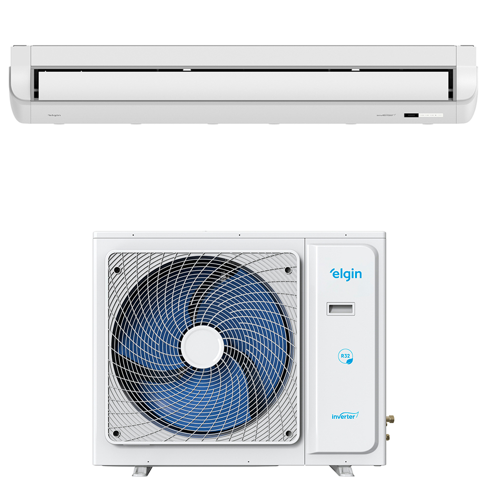 Ar Condicionado Piso Teto Inverter 48.000 BTUs Timer Elgin Frio
