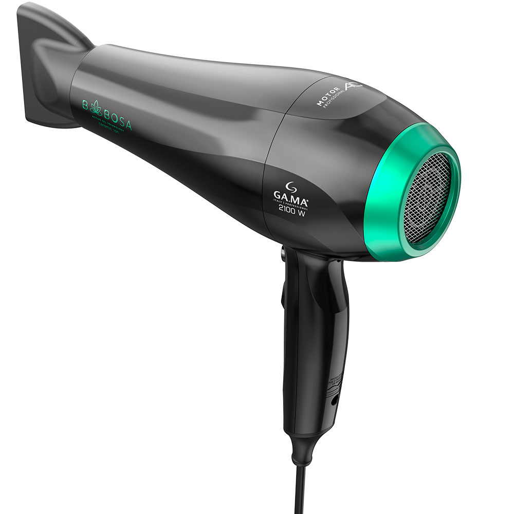 Secador de Cabelo Gama Babosa Ceramic Ñon Antifrizz Motor AC Profissional